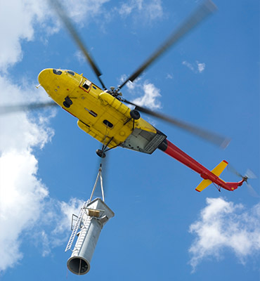 Boise Helicopter Cell Tower Lift